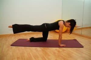 pilates oefening