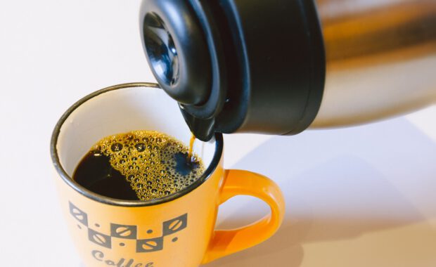 Thermoskan koffie