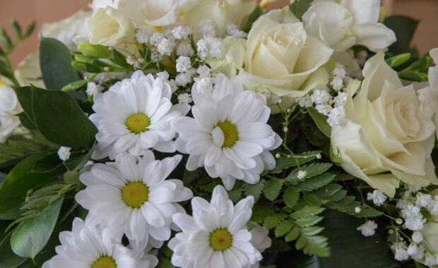 rouwbloemen
