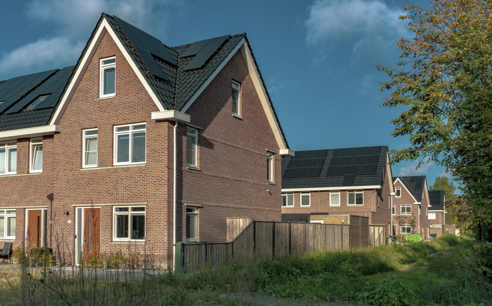 huis met zonnepanelen