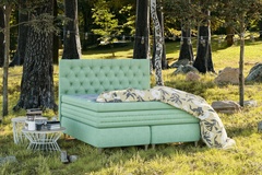 Bed in een bos